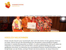 Tablet Screenshot of hanse-stiftung-joerg-wontorra.de